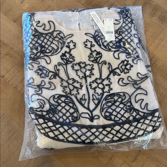 Anthropologie Maeve Puff Sleeve Mini Dress Size 6 Stunning and Brand New! NWT - Picture 4 of 7